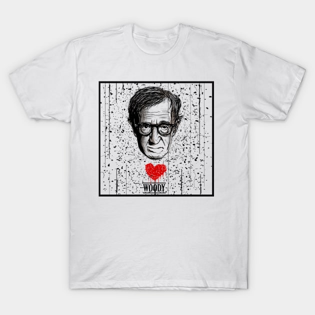 WOODY ALLEN T-Shirt by fulaleo